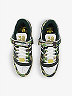 ADIDAS STATEMENT: adidas x BAPE Forum 84 leather low-top trainers