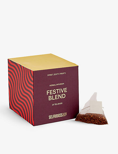 SELFRIDGES SELECTION: Festive Blend tea bags box of 20