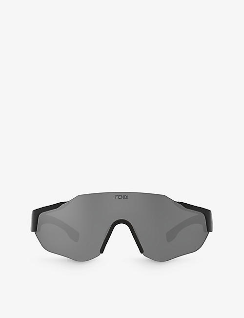 FENDI: FE40088U irregular-frame acetate sunglasses