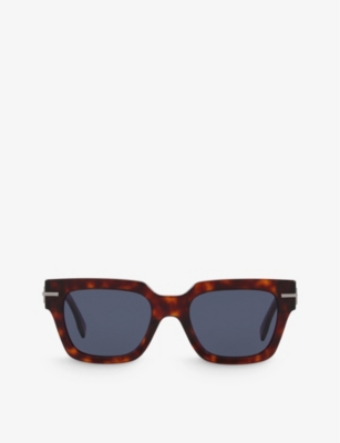 FENDI - FE40078I irregular-frame tortoiseshell acetate sunglasses