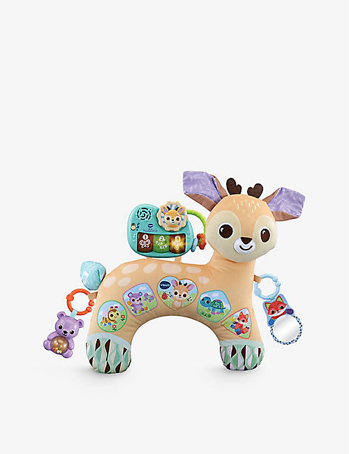 VTECH: 4-in-1 Tummy Time Fawn soft toy 30cm
