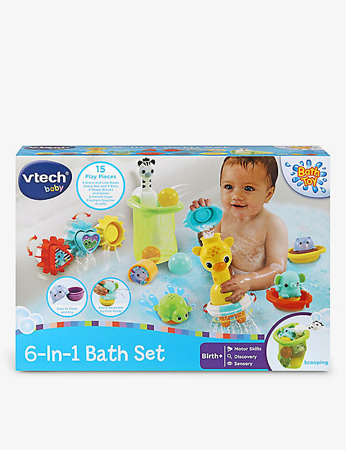 VTECH：6 合 1 沐浴时间玩具套装