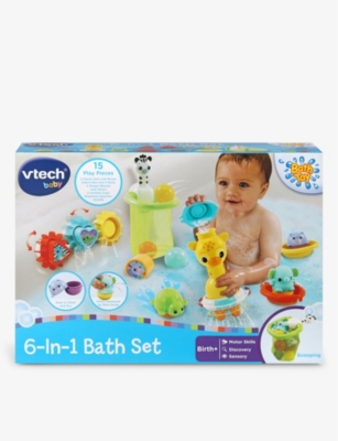 VTECH 6 in 1 Bath time toy playset Selfridges