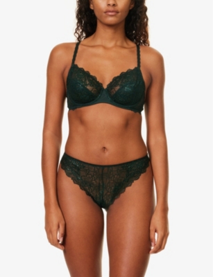 Wacoal Lace Perfection Brief - Botanical Green