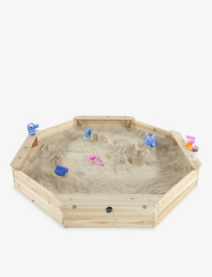 PLUM: Giant octagonal-shape wooden outdoor sand pit 150cm
