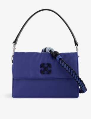 Off-White c/o Virgil Abloh Jitney Shoulder Bag in Blue