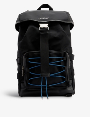 Off-White, Bags, Offwhite Nylon Mini Icon Backpack