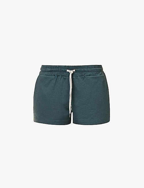 VUORI: Halo mid-rise stretch-recycled polyester shorts