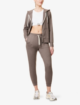 VUORI: Performance tapered high-rise stretch-recycled polyester jogging bottoms