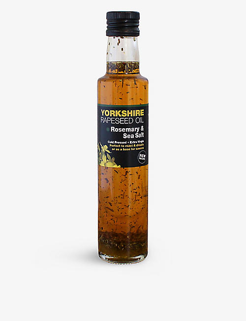 PANTRY: Yorkshire Rapeseed cold-pressed extra-virgin rapeseed oil with rosemary and salt 199ml