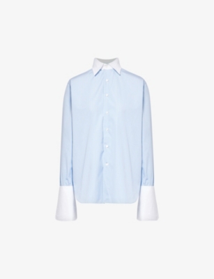 WOERA: Signature relaxed-fit cotton shirt