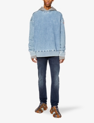 DIESEL: 1979 Sleenker mid-rise skinny stretch-denim jeans