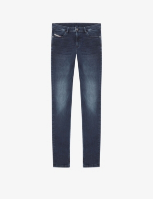 Diesel Mens 1 1979 Sleenker Mid-rise Skinny Stretch-denim Jeans In Dark Blue