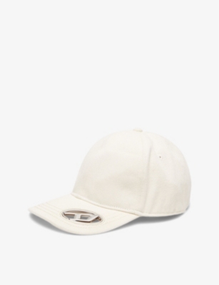 DIESEL: C-Plak logo-embellished cotton baseball cap