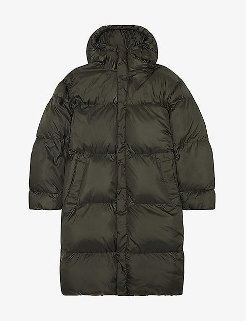 DIESEL: W-Takry logo-embroidered nylon puffer jacket