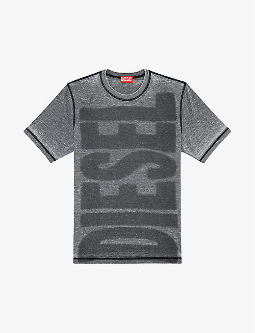 : T-Just logo-print cotton T-shirt