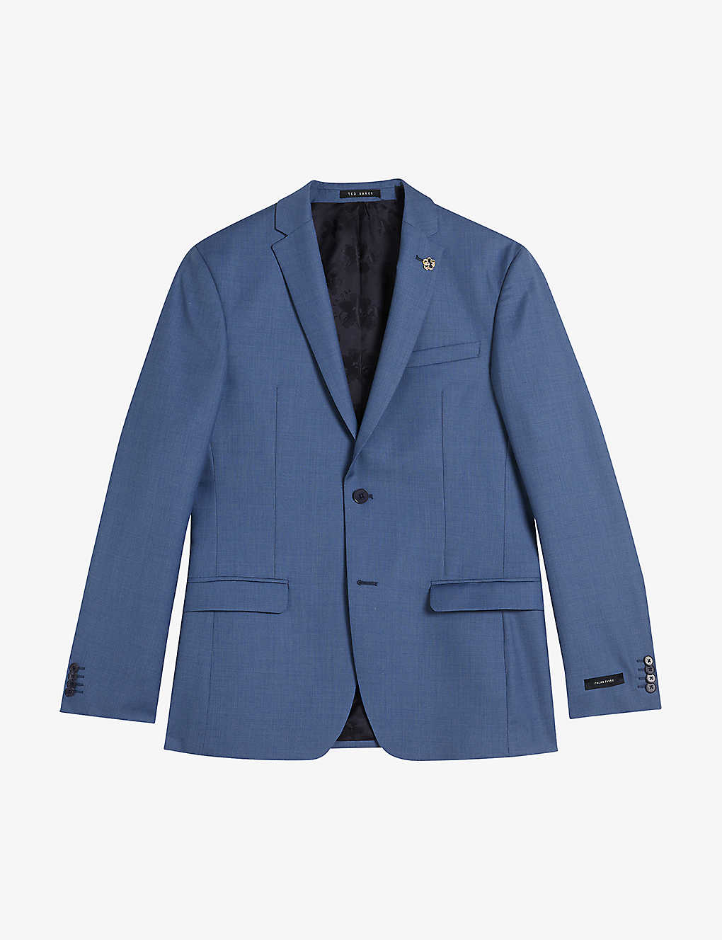Ted Baker Camdejs Solid Slim Fit Suit Jacket In Blue