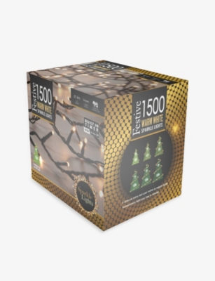 SELFRIDGES EDIT Sparkle Lights warm LED Christmas lights 37.4m