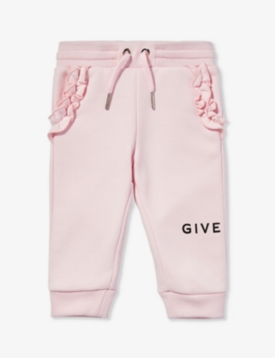 GIVENCHY: Logo-print cotton-blend jogging bottoms 6 months - 3 years