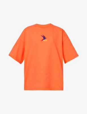 66 NORTH: Exclusive unisex Kria logo-embroidered organic cotton T-shirt