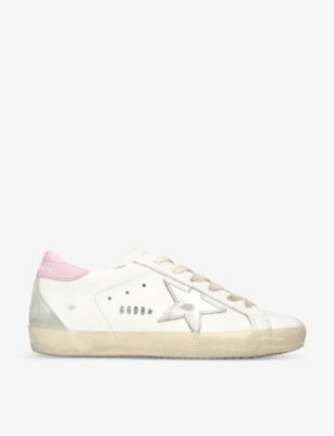 GOLDEN GOOSE: Women's Superstar 11531 leather low-top trainers