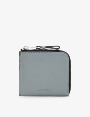 Allsaints - Artis Logo-debossed Zip-around Leather Wallet 