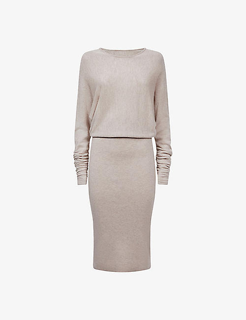 REISS: Leila crew-neck wool and cashmere jumper