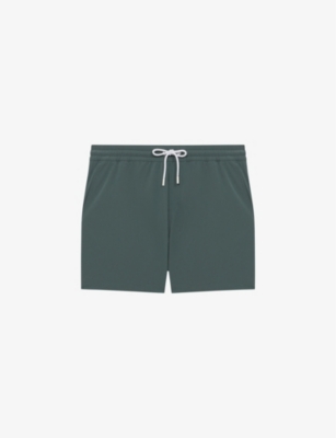 REISS - Beach drawstring-waist stretch-woven swim shorts | Selfridges.com