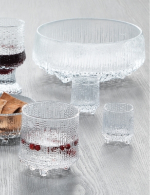 Shop Iittala Ultima Thule Glass Bowl Set Of Two