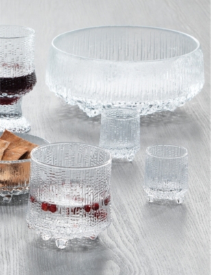 IITTALA: Ultima Thule glass bowl set of two