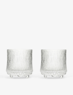 Iittala Ultima Thule O.f Glass Tumblers Set Of Two