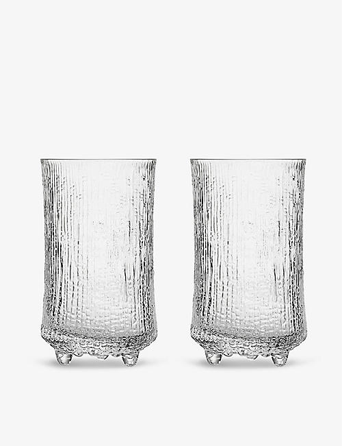 IITTALA：Ultima Thule 啤酒玻璃杯两件装