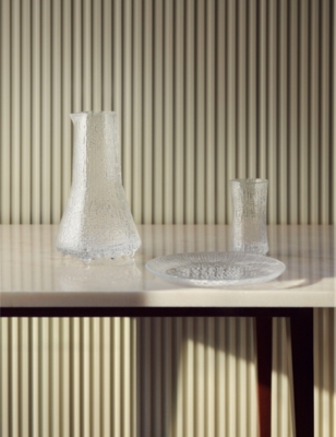 Iittala Ultima Thule Glass Plate 25cm In Multi