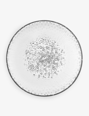 IITTALA: Ultima Thule glass plate 25cm