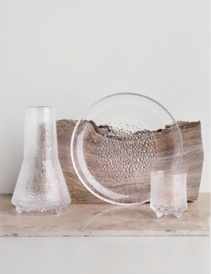IITTALA: Ultima Thule glass plate 19cm