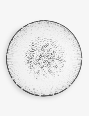IITTALA: Ultima Thule glass plate 19cm