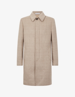 Reiss wool hot sale coat mens