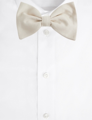 REISS: Boyle grosgrain silk bow tie