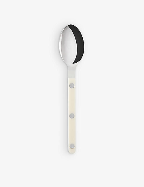SABRE: Bistrot stainless-steel and acrylic teaspoon 16cm