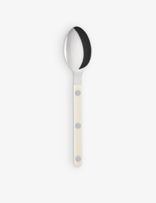 Sabre Ivory Bistrot Stainless-steel And Acrylic Teaspoon 16cm
