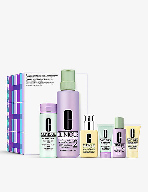 CLINIQUE: Great Skin Everywhere: For Dry Combination Skin gift set