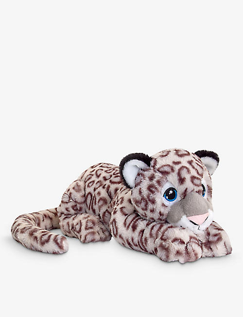 KEEL：Eco Snow Leopard 柔和玩具 80 厘米