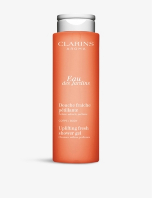 Shop Clarins Eau Des Jardins Uplifting Fresh Shower Gel