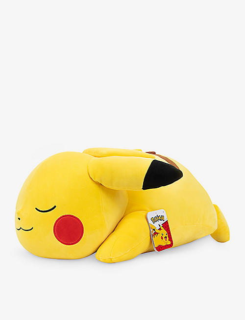 POKEMON: Pikachu sleeping soft toy 50cm