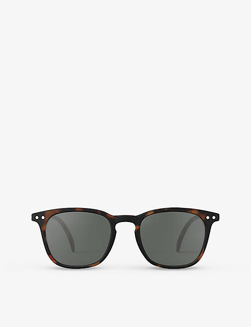 IZIPIZI: #E Junior square-frame tortoiseshell acetate sunglasses