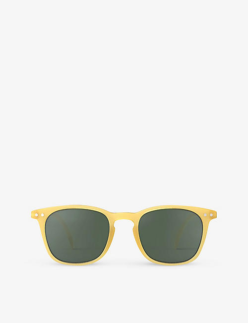 IZIPIZI: #E Junior square-frame semi-transparent acetate sunglasses