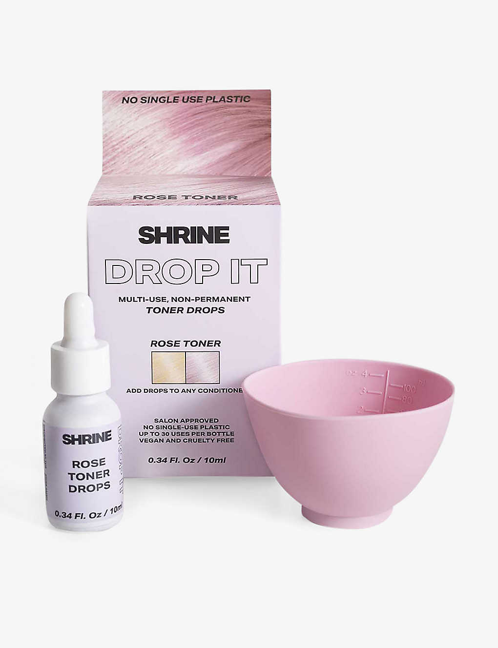 Shrine Drop It Rose Hair Toner Kit