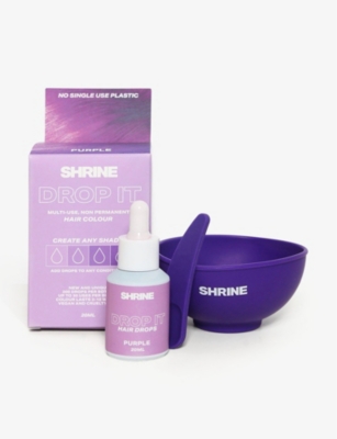 Shrine Purple Drop It Semi-permanent Hair Dye Kit