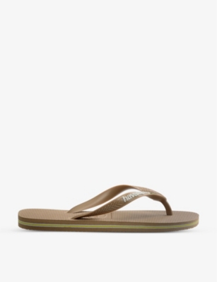 Girls 4-16 Costas Flip-Flops - Rose Gold –