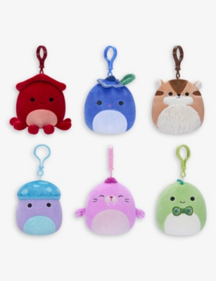 SQUISHMALLOWS - Squish clip-on soft toy assortment 8cm | Selfridges.com